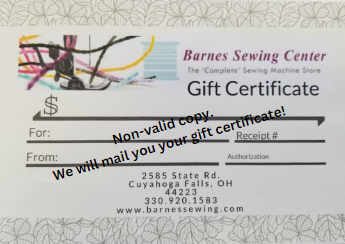 $50 Barnes Gift Certificate